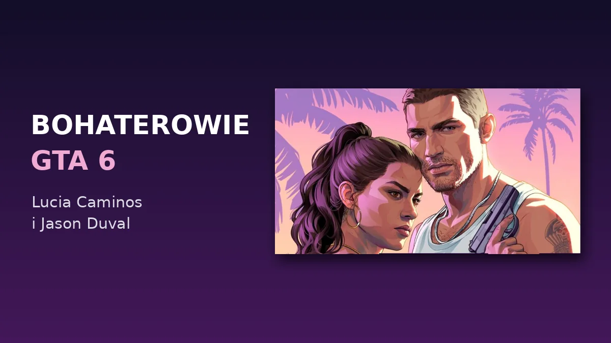 Bohaterowie GTA 6 Lucia Caminos i Jason Duval