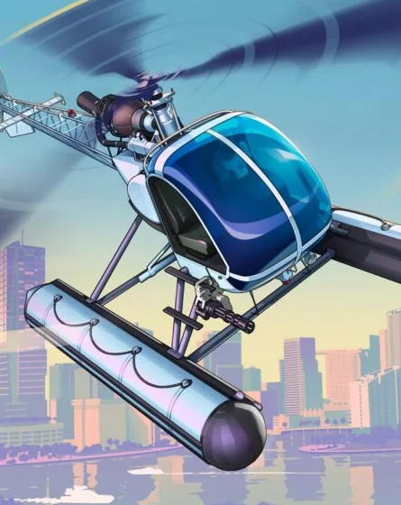 GTA 6 helikopter nad Vice City