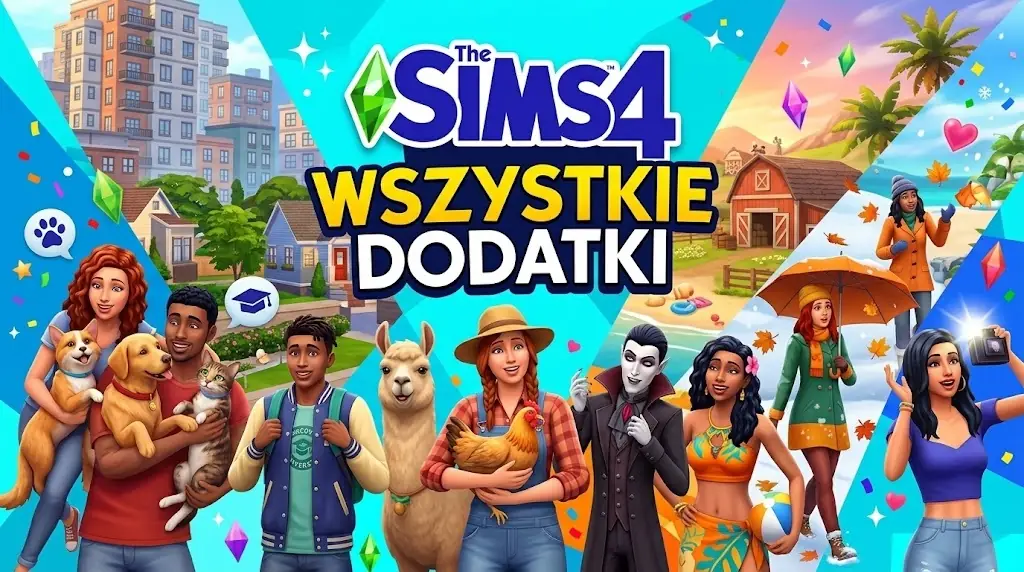 The Sims 4 wszystkie dodatki